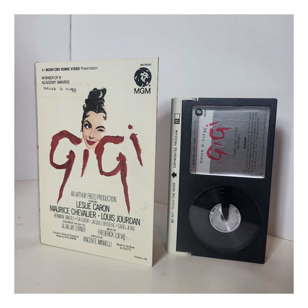 Gigi BETA Tape Betamax (Not VHS)